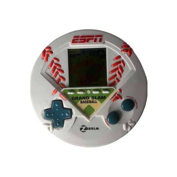 ESPN Grand Slam Baseball Electronic Travel Handheld Game Zizzle Arcade Works‎ - Picture 1 of 6